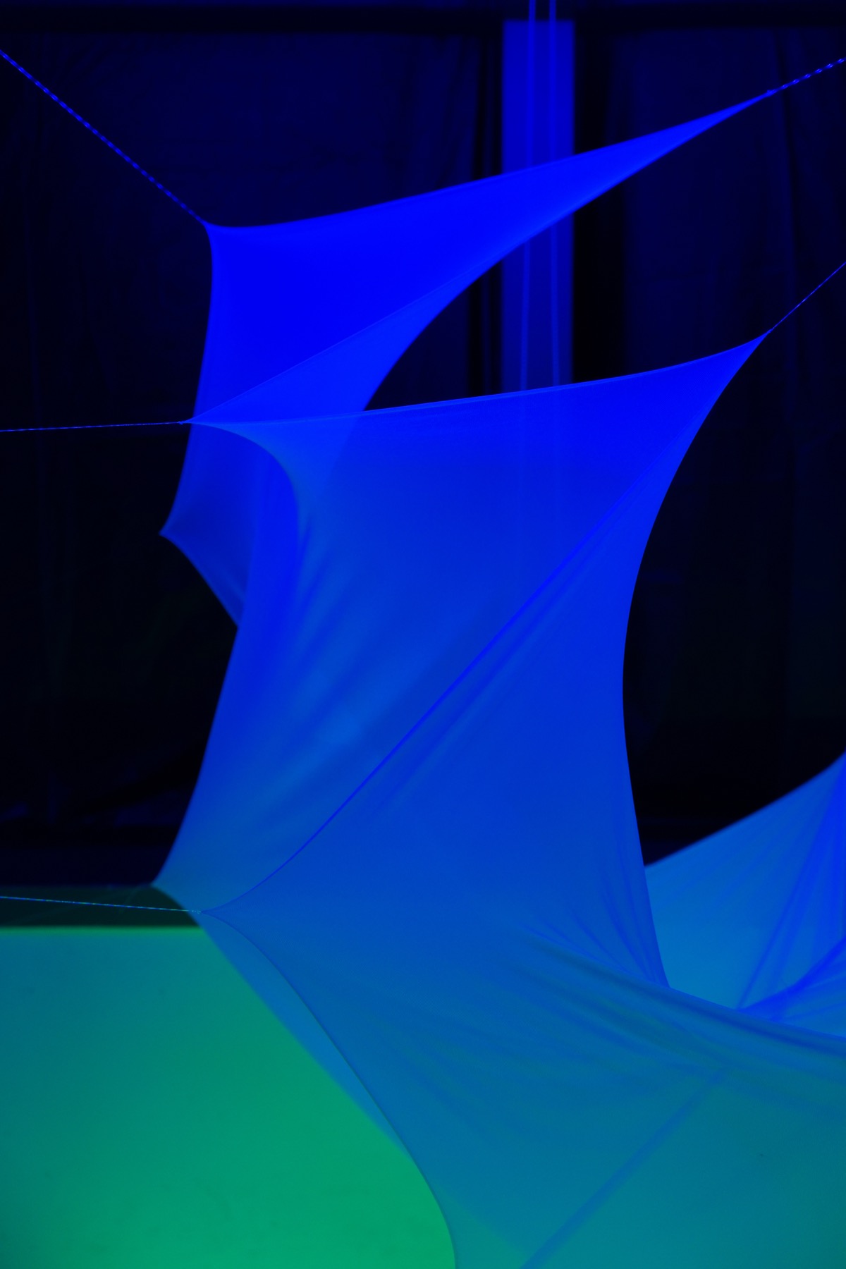 BREATHE fabric and light detail